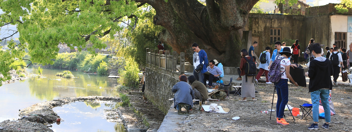 学生赴婺源采风写生